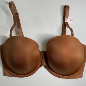 VICTORIA'S SECRET 34DD Sexy Illusions Uplift Strapless‎ Multi-way Bra Smooth